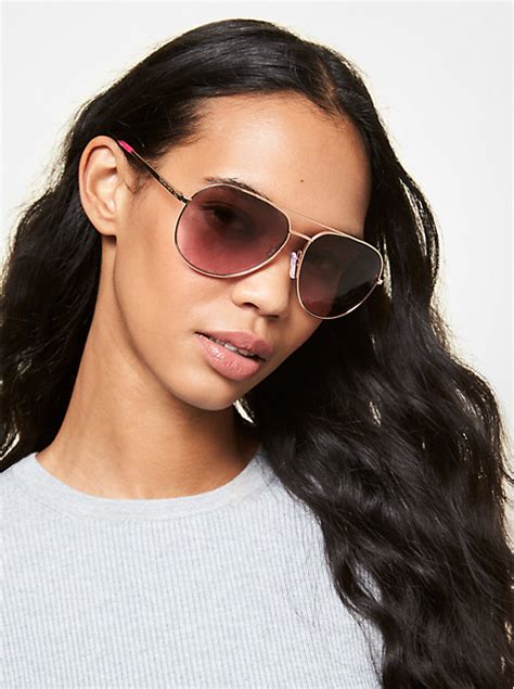 rodinara sunglasses michael kors buy aviator gold frame|michael kors clearance outlet.